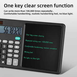 12-Digit Electronic Drawing Board LCD Writing Board with Stylus Notepad Accountant Electronic Calculator New Product - Product Image 5
