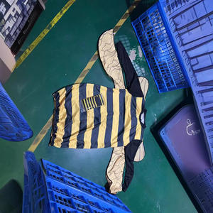 Costume d'Halloween pour femmes, manches longues, patchwork rayé, costume d'abeille avec chaussettes hautes et serre-tête, tenue de cosplay - Product Image 3