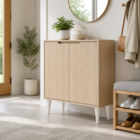 Pieds de canapé en plastique coniques 150 mm avec plaque de fixation carrée 82x82 mm, grain de bois, pour canapé, chaise, armoire