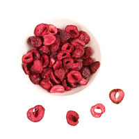 Ycoyco FD Gefreeze-droogde Zoete Hele Cranberry's Knapperige Gezonde Bulk Chinese Snack Fruitjes