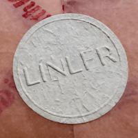 Impression personnalisée, logo 3D, cercle en relief, papier d'emballage texturé mat, étiquette adhésive, cosmétiques, boîte cadeau, autocollants de scellage
