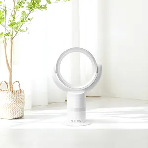 Portable electric no blades circulating soft natural wind babies elders bladeless Table fan