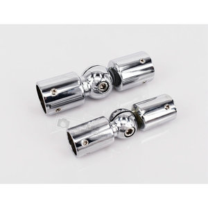 Accessoires pour cabine de douche en acier inoxydable : Tête de tirant 19-25mm à rotation libre, Connecteur d'angle - Product Image 3