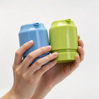 Nouveau design, pot sans air en plastique PP de 50 ml avec pompe à vide et verrouillage gauche-droite