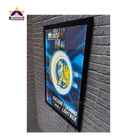 27X40 inci lampu latar LED iklan film bingkai Poster kotak lampu kotak lampu LED