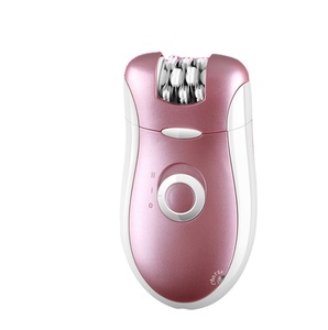 Kemei-depiladora eléctrica indolora 2 en 1 para mujer, <span class=keywords><strong>afeitadora</strong></span> corporal para mujer, KM-2068 al por mayor - Product Image 1