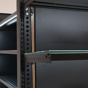 초박형 마그네틱 트랙션 트랙, 2 와이어 구리 스트립 가이드 레일 전기 슬롯, 슈퍼마켓 선반에 적합 - Product Image 4