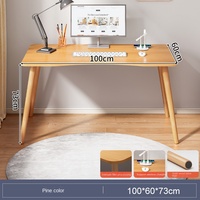 Bureau d'ordinateur étudiant ménage bureau chambre étude bureau filles Simple location maison bureau établi Table