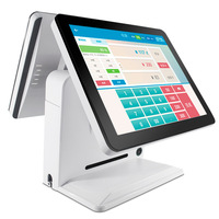 NEW Design 15.6 Inch Touch Screen POS System Cash Register With 15.6 Inch 2nd Display POS Optional Printer Scanner Cash Drawer