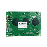 EN STOCK Écran LCD personnalisé Winstar, affichage graphique monochrome, module LCD avec alimentation 5V 128x64 WG12864B WG12864B-TMI-V # N