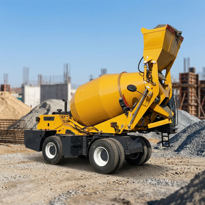 Hanlong Fabrik 4 Kubikmeter Mobile Automatische Betonanlage 4x4 CE Selbstladender Betonmischwagen - Product Image 4