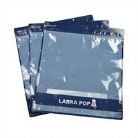 Sacs en plastique thermoscellables jetables personnalisés avec logo sur mesure pour l'emballage des chaussettes et des sous-vêtements