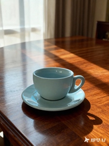 ชุดถ้วยกาแฟเซรามิกผนังหนาอย่างดี เป็นมิตรกับสิ่งแวดล้อม มีหลายขนาด พร้อมจานรอง - สามารถปรับแต่งได้ สำหรับเอสเพรสโซ เดมิทาส คาปูชิโน และชา - Product Image 5