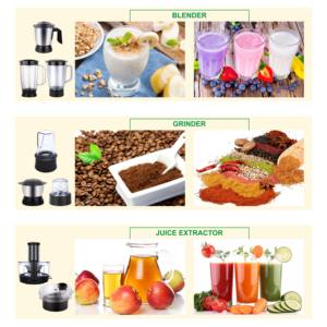 HGM meilleure vente mélangeur sur socle hachoir à viande machine robots culinaires pour le ménage - Product Image 3