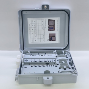 2 in 12 Out Waterproof Optical Connector Fiber Distribution <b>Box</b> IP65 12-Port Fiber <b>Box</b> for 12F SC Pigtails & Adapters - Product Image 2