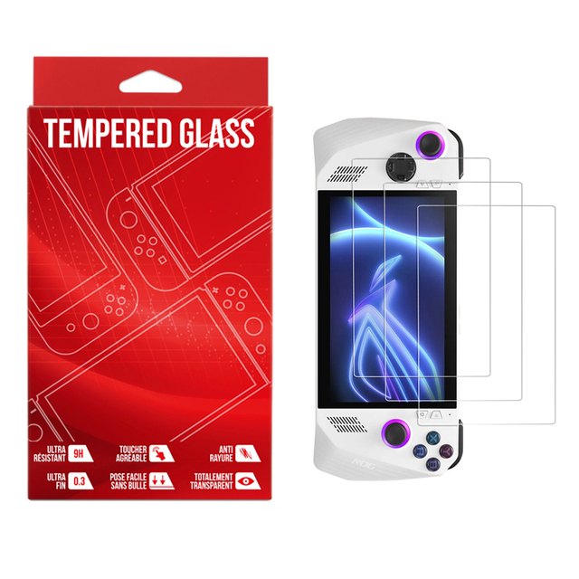 Tempered Glass Screen Protector for ROG Ally Screen Film Compatible with Asus ROG Ally (7 Inch)