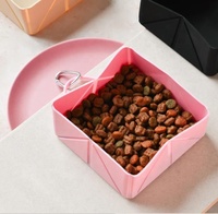Bols et mangeoires pliables pour animaux de compagnie, bols de nourriture d'eau portables pour chiens et chats