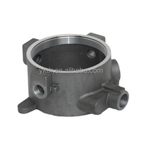 Boîtier d'unité en aluminium moulé sous pression non peint et sablé, certifié ISO/TS16949, de la marque DR, pour pièces de robot, avec moulage au sable