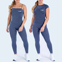 Vêtements de sport personnalisés pour femme, leggings de sport de haute qualité, ensemble de yoga sans couture, vêtements de gym.