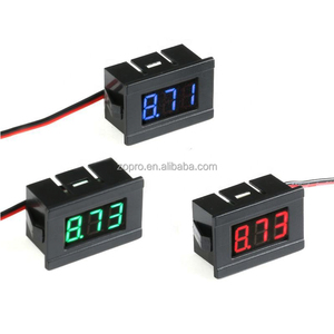 Điện áp mới 2-Wire DC 4.5V đến 30V điện áp Meter Pin xe gắn máy xe Tester mini <span class=keywords><strong>LED</strong></span> hiển thị 0.36in 0.56 ''in kỹ thuật số vôn kế - Product Image 6