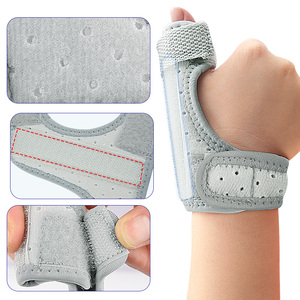 Nefes alabilen çocuk başparmak desteği bilek desteği ateli başparmak spika <span class=keywords><strong>immobilizer</strong></span> tendon destekleyici düzeltici ayarlanabilir el desteği - Product Image 6