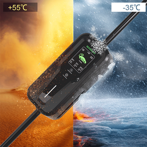 Goodlink 7 кВт GBT электрическое транспортное средство Быстрая зарядка портативное зарядное устройство с регулируемым током 6-32A для Tesla Other App 2 EV - Product Image 5