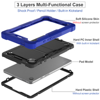 Housse de tablette hybride rigide de haute qualité pour REDMI Pad 2 SE 9,7 pouces 2026, étui de tablette robuste avec béquille, adapté aux enfants
