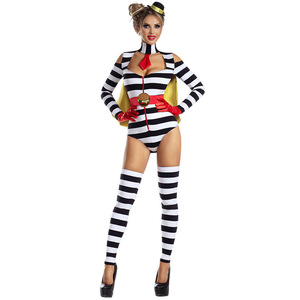 Capa a Rayas Blancas y Negras MS para Mujer, Disfraz de Elfo Volador, Nuevo Disfraz de Halloween para Mujer - Product Image 3