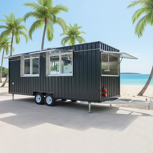 Chammp Custom 5m Food Truck mobile entièrement équipé pour café, snacks, pizzas, tacos, barbecue, hot-dogs et glaces - Product Image 4