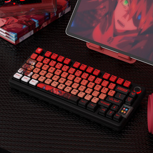 Teclas Secret EVA Asuka Transparentes de Cuatro Lados, Material PBT PC, Sublimación, Teclas <span class=keywords><strong>Gmk</strong></span> - Product Image 5