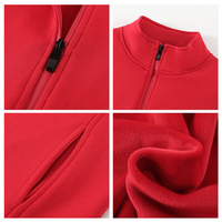 2024 Veste Softshell d'hiver unisexe en noir uni respirant rempli de coton de haute qualité pour l'impression
