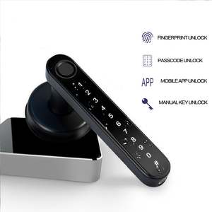 <span class=keywords><strong>2020</strong></span> dernières illustrations bluetooth d'empreinte digitale intérieure serrure de poignée de porte avec tt serrure - Product Image 2