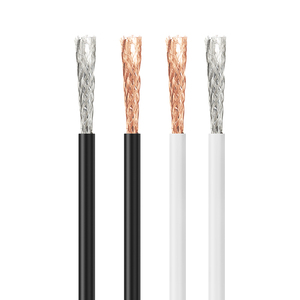 USB 2.0 cáp dữ liệu 2725 22 + 28 AWG 4 lõi xoắn cặp dây điện TPE nhôm lá mỏng bện lá chắn PVC bị mắc kẹt - Product Image 4