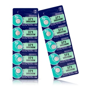 แบตเตอรี่371 1.55V <span class=keywords><strong>SR920SW</strong></span> แบตเตอรี่ซิลเวอร์ออกไซด์371ปุ่ม920แบตเตอรี่สำหรับ <span class=keywords><strong>Sony</strong></span> - Product Image 5