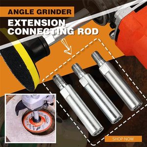 Nanrui Angle Grinder Extension Rod 100mm Cylinder Screw Shaft Connector For Polishing Buff Balls Grinding Accessory - Product Image 4