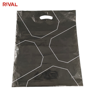 इको फ्रेंडली बनियान वाहक बैग बायोडिग्रेडेबल कट हैंडबैग कस्टम शॉपिंग बैग कट गया - Product Image 2