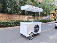 Chariot de nourriture mobile d'extérieur Etodevice, chariot de vente de snacks de rue personnalisé