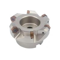 MFC45 °   Série de têtes de coupe 07, fraise à face indexable pour plaquettes HNPJ0704, disque de fraisage CNC à 45 degrés