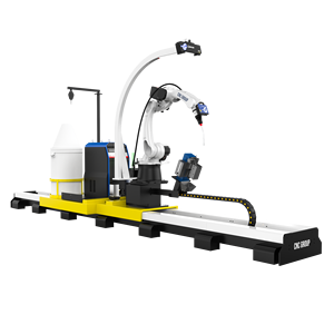 Robot de soudage collaboratif pour structure en acier, machine de soudage MIG laser entièrement automatique, rail en U, sans programmation - Product Image 1