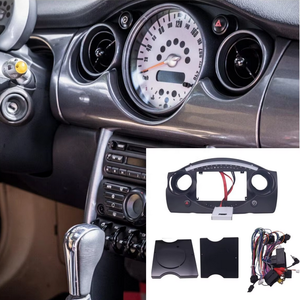 Adaptateur de cadre de voiture Canbus Box Decoder Android Radio Dash Fitting Panel Kit pour BMW <span class=keywords><strong>Mini</strong></span> <span class=keywords><strong>Cooper</strong></span> R50 R52 R53 <span class=keywords><strong>R56</strong></span> R60 - Product Image 4