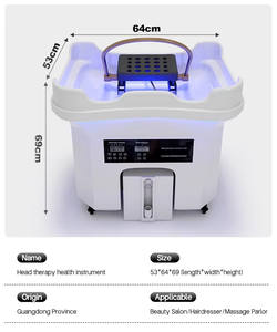 Terapi SPA Pencuci Rambut Mewah Tanpa Pipa, Bak Cuci Rambut Portabel dengan Tangki Air, Spa Kepala dan Ember Air Limbah - Product Image 4