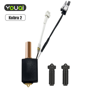YouQi <span class=keywords><strong>3D</strong></span> Printer Parts Upgrade Ceramic Hotend <span class=keywords><strong>Kobra</strong></span> 2 Series Hot End Print Head pour <span class=keywords><strong>imprimante</strong></span> <span class=keywords><strong>3D</strong></span> - Product Image 1