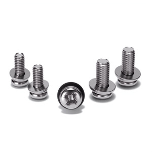 Tornillo Phillips de Cabeza Redonda de Acero Inoxidable 304, Rosca Métrica Estándar, Grado 8.8, Uso en la Industria de la Construcción - Product Image 2