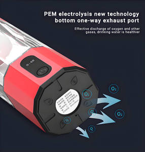 แก้วน้ำ SPE 210 มล. พร้อมเครื่องผลิตน้ำดื่ม USB 5000-6000ppb สำหรับใช้ในบ้าน เดินทาง และเล่นกีฬา รุ่น YZ-H80 เครื่องผลิตน้ำดื่มแบบ USB - Product Image 2