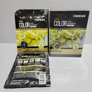 Bellissimo Shampoo Colorante Nero Professionale di Alta Qualità, 15 Minuti, Senza <span class=keywords><strong>Ammoniaca</strong></span>, 3 in 1, a Base di Erbe - Product Image 3