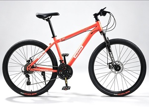 Sepeda Gunung 26 Inch Baja Karbon Warna Ungu dengan Rem Cakram Ganda, 21 24 27 30 Speed, Garpu Suspensi, dan Sadel Berlapis Busa untuk Dewasa - Product Image 3
