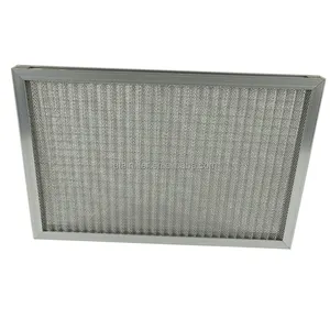 Manufacturer Supplier metal mesh coarse efficiency air filter aluminum frame initial efficiency plate pre filter
