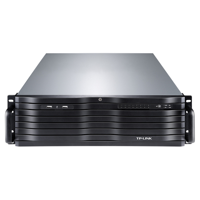 TP-LINK 256CH Video Storage Server, 16x10TB High-Density, Multi-RAID/Hot-Spare/H.265+, Supervisory Control