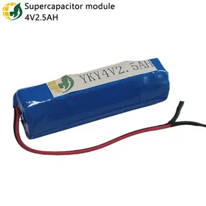 Yky Grapheen Supercondensator Batterij Power Module 4v2.5ah Voor Zonne-Licht Power Ultracondensator Lange Cyclus Farad Condensator