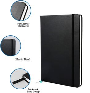 Custom Digital Printing Ruled <b>Lined</b> 100 Sheets A5 Hardcover PU Leather BSCI Certified Journal <b>Notebook</b> for Students - Product Image 2